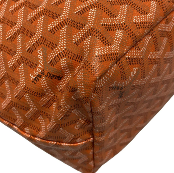 GOYARD(ゴヤール) トートバッグ サンルイPM オレンジ レザー